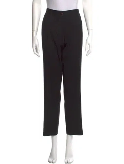 Pre-owned Dolce & Gabbana Straight Leg Pants In Black