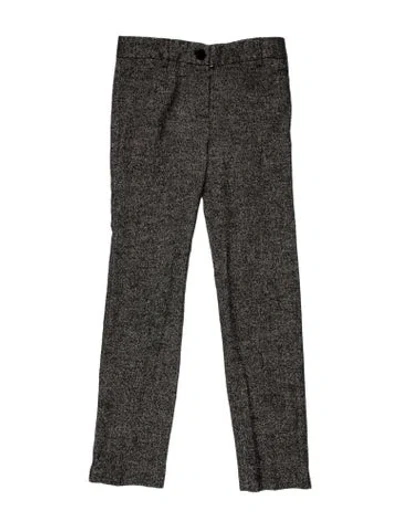 Pre-owned Dolce & Gabbana Straight Leg Pants In Black