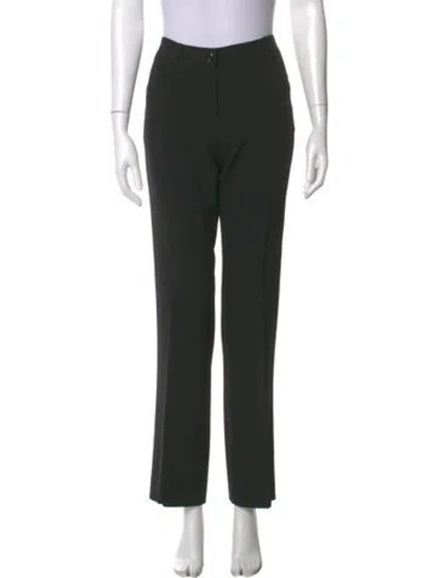 Pre-owned Dolce & Gabbana Straight Leg Pants In Black