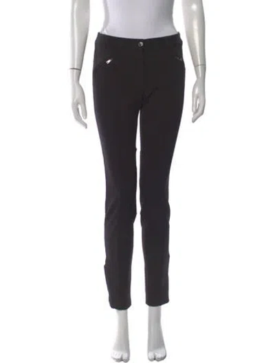 Pre-owned Dolce & Gabbana Straight Leg Pants In Black