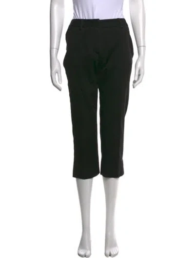 Pre-owned Dolce & Gabbana Straight Leg Pants In Black