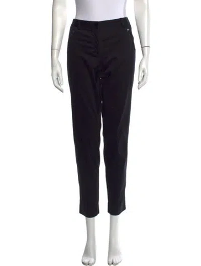 Pre-owned Dolce & Gabbana Straight Leg Pants In Black