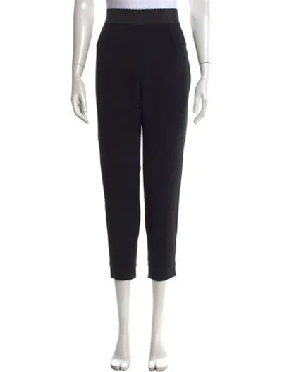 Pre-owned Dolce & Gabbana Straight Leg Pants In Black