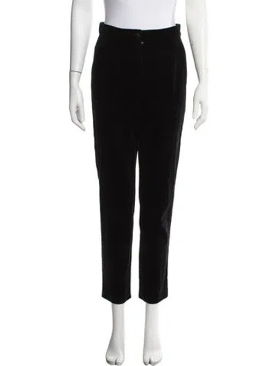 Pre-owned Dolce & Gabbana Straight Leg Pants In Black