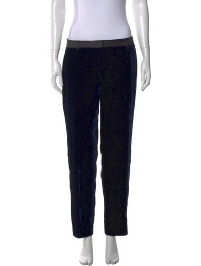 Pre-owned Dolce & Gabbana Straight Leg Pants In Blue