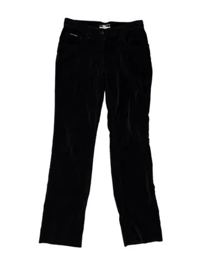 Pre-owned Dolce & Gabbana Straight Leg Pants In Blue