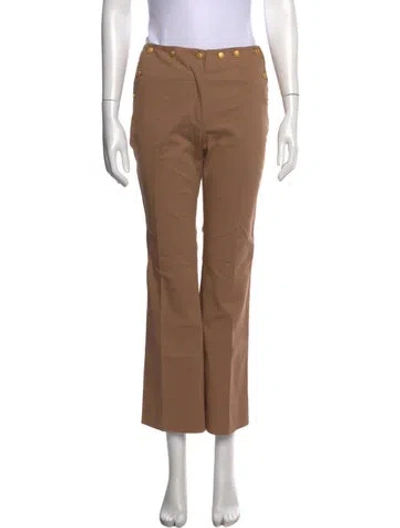 Pre-owned Dolce & Gabbana Straight Leg Pants In Brown