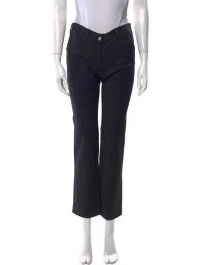 Pre-owned Dolce & Gabbana Straight Leg Pants In Gray