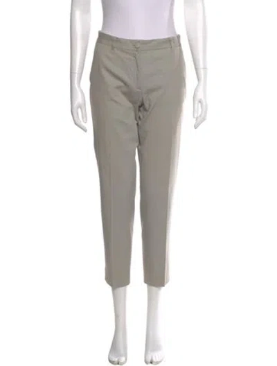 Pre-owned Dolce & Gabbana Straight Leg Pants In Gray