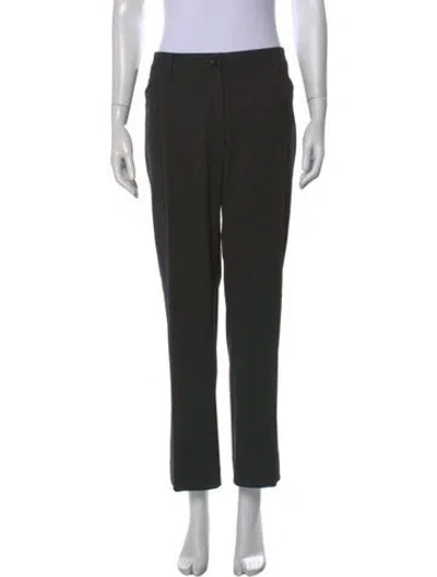Pre-owned Dolce & Gabbana Straight Leg Pants In Gray