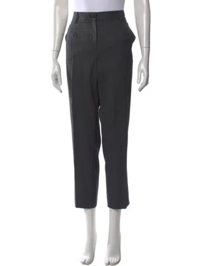 Pre-owned Dolce & Gabbana Straight Leg Pants In Gray