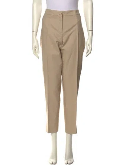 Pre-owned Dolce & Gabbana Straight Leg Pants In Neutral