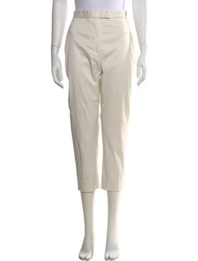 Pre-owned Dolce & Gabbana Straight Leg Pants In Neutral