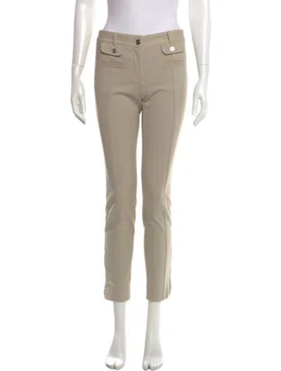Pre-owned Dolce & Gabbana Straight Leg Pants In Neutral