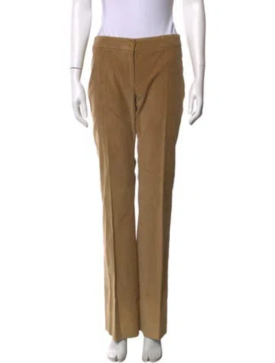 Pre-owned Dolce & Gabbana Straight Leg Pants In Neutrals