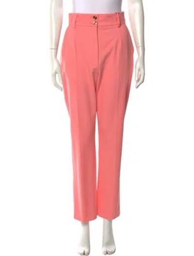 Pre-owned Dolce & Gabbana Straight Leg Pants W/ Tags In Pink