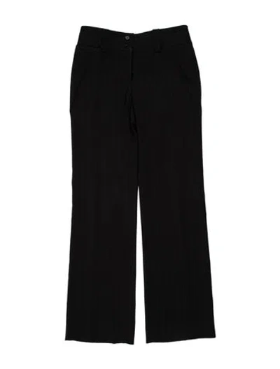 Pre-owned Dolce & Gabbana Straight Leg Pants In White