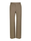 Dolce & Gabbana Tailored Stretch Twill Pants In Brown