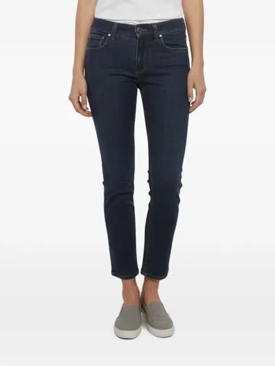 Pre-owned Dolce & Gabbana Straight-fit Jeans In Blue