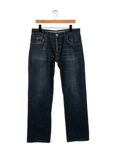 Pre-owned Dolce & Gabbana Straight-leg Jeans In Blue