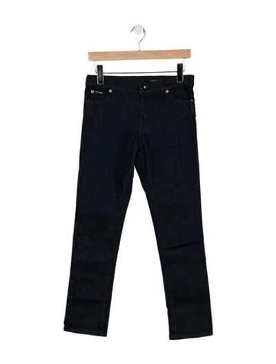Pre-owned Dolce & Gabbana Straight-leg Jeans In Blue