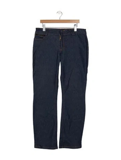 Pre-owned Dolce & Gabbana Straight-leg Jeans In Blue