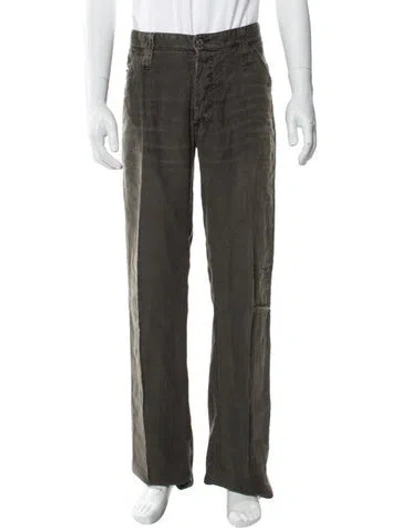 Pre-owned Dolce & Gabbana Straight-leg Jeans In Green