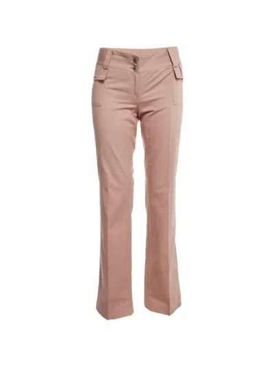 Pre-owned Dolce & Gabbana Straight-leg Jeans In Pink