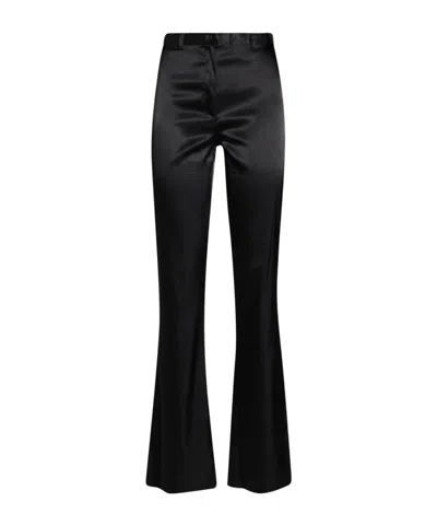 Dolce & Gabbana Straight-leg Trousers In Black