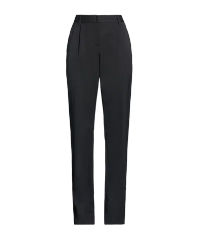 Dolce & Gabbana Straight-leg Trousers In Black
