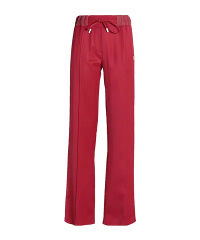 Dolce & Gabbana Straight-leg Trousers In Red