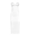 Dolce & Gabbana Strapless Dress In White