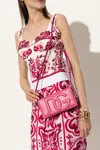 Dolce & Gabbana Strapped Wallet In Pink
