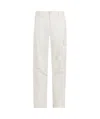 Dolce & Gabbana Strech-cotton Cargo Pants In White