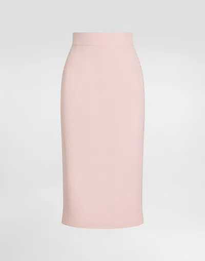 Dolce & Gabbana Pencil Skirt In Pink