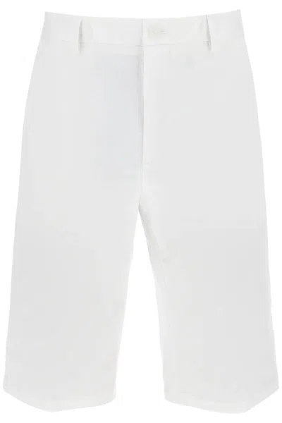 DOLCE & GABBANA STRETCH COTTON BERMUDA SHORTS