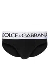 Dolce & Gabbana Brando Two-way Stretch Jersey Briefs In Black