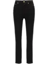 Dolce & Gabbana 5-pocket Trousers Featuring Belt Loops In Black