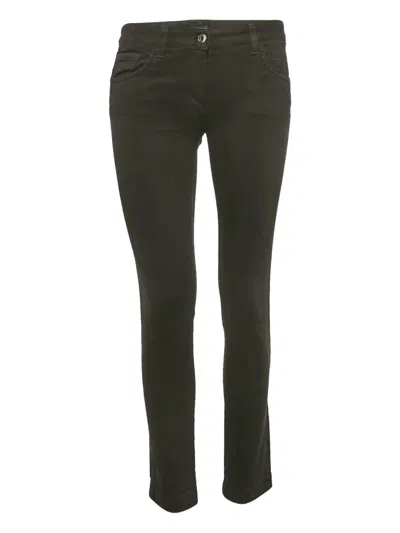 Pre-owned Dolce & Gabbana Stretch-cotton Jeans In Black