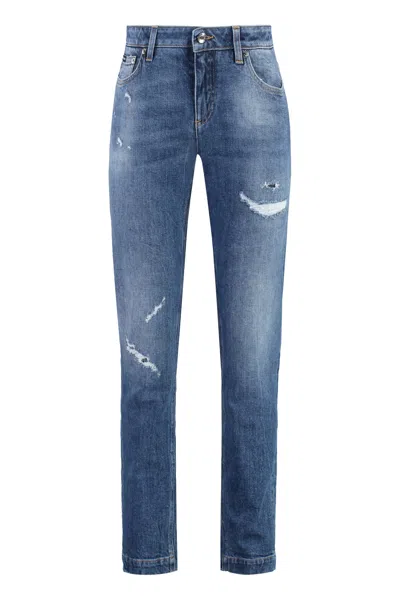 DOLCE & GABBANA STRETCH COTTON JEANS