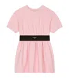 Dolce & Gabbana Teen Girls Pink Cotton Jersey Dress