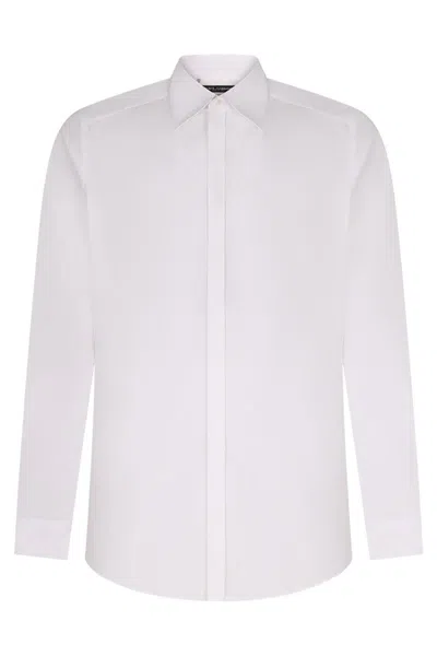 DOLCE & GABBANA DOLCE & GABBANA STRETCH COTTON SHIRT