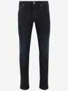 Dolce & Gabbana Skinny Stretch Cotton Jeans With Tag In Black