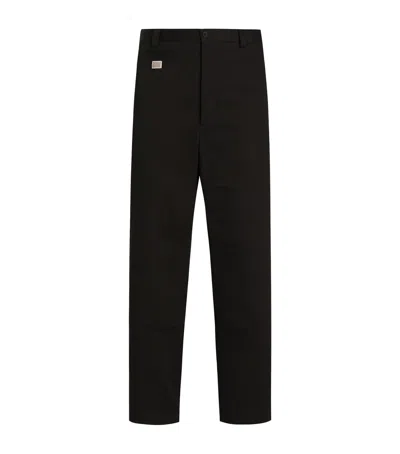 Dolce & Gabbana Stretch-cotton Straight Trousers
