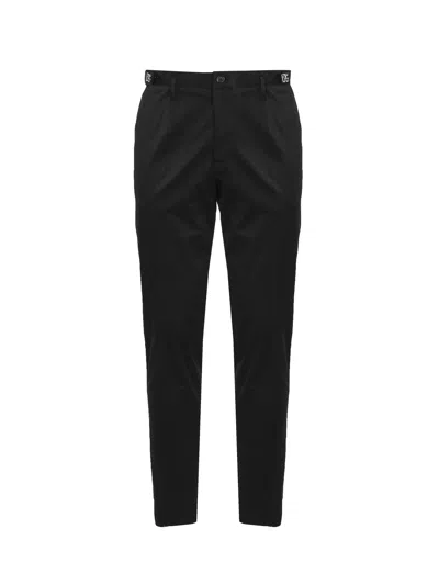 Dolce & Gabbana Tailored Cropped Trousers In Black