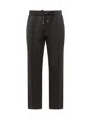 Dolce & Gabbana Stretch Cotton Jogging Pants With Tag In Black