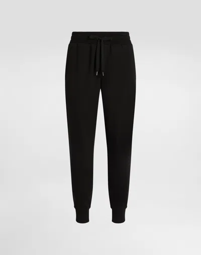 DOLCE & GABBANA STRETCH JERSEY JOGGING PANTS WITH TAG