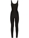 Dolce & Gabbana Black Sleeveless Bodycon Women Jumpsuit Dress In Black