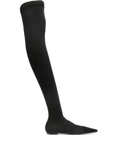 Dolce & Gabbana Stretch Jersey Over-the-knee Boots