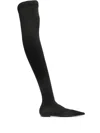 DOLCE & GABBANA STRETCH JERSEY OVER-THE-KNEE BOOTS